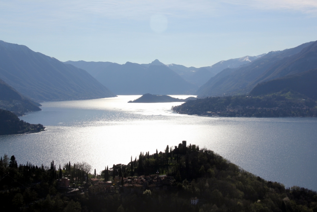 Point du vue du Château de Vezio