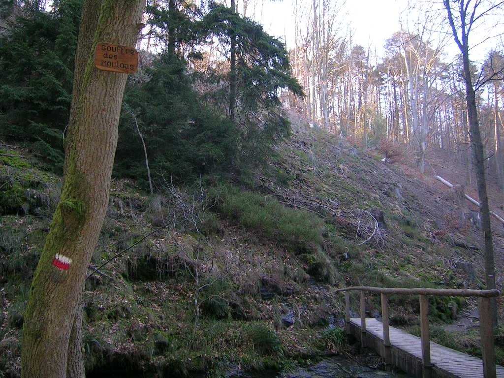 Passerelle du Gouffre des Moutons