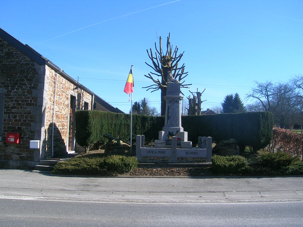 Monument aux morts de Chêne-al-Pierre